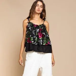 【新品】VELOUR SHOULDER RIBBON CAMISOLE TOPS 新品】VELOUR SHOULDER RIBBON CAMISOLE TOPS 新品】VELOUR SHOULDER